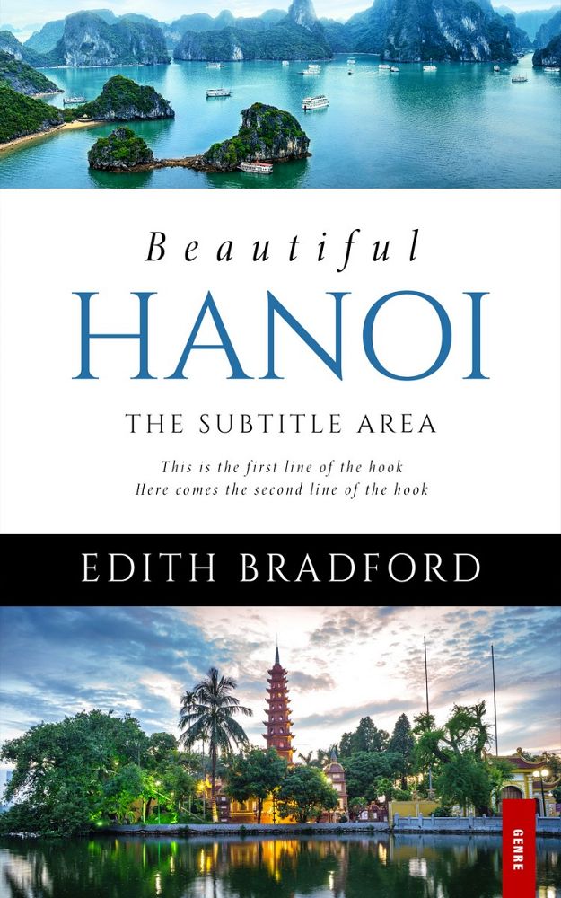 Front view of Timber Green #5345 - Premade Travel Book Cover | BookCoverZone