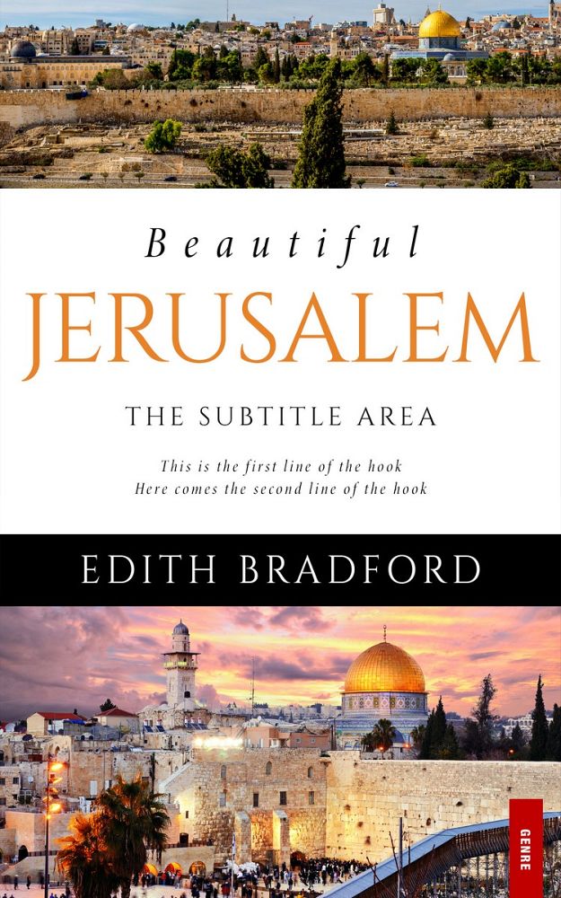 Front view of Quicksand #5348 - Premade Travel Book Cover | BookCoverZone