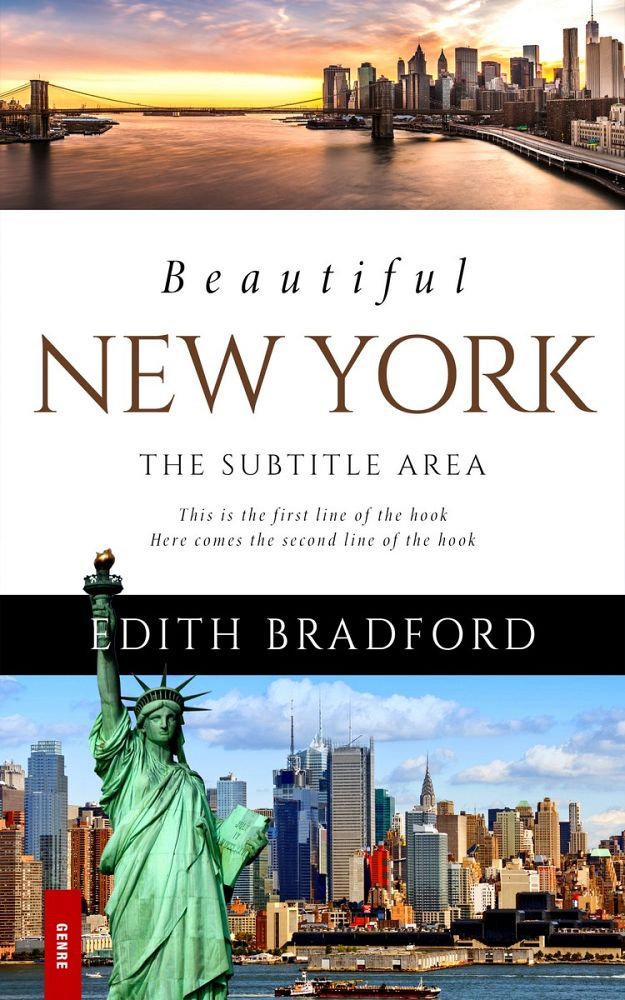 Front view of Mist Gray #5354 - Premade Travel Book Cover | BookCoverZone