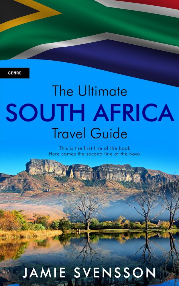 Front view of Plantation #5403 - Premade Travel Book Cover | BookCoverZone