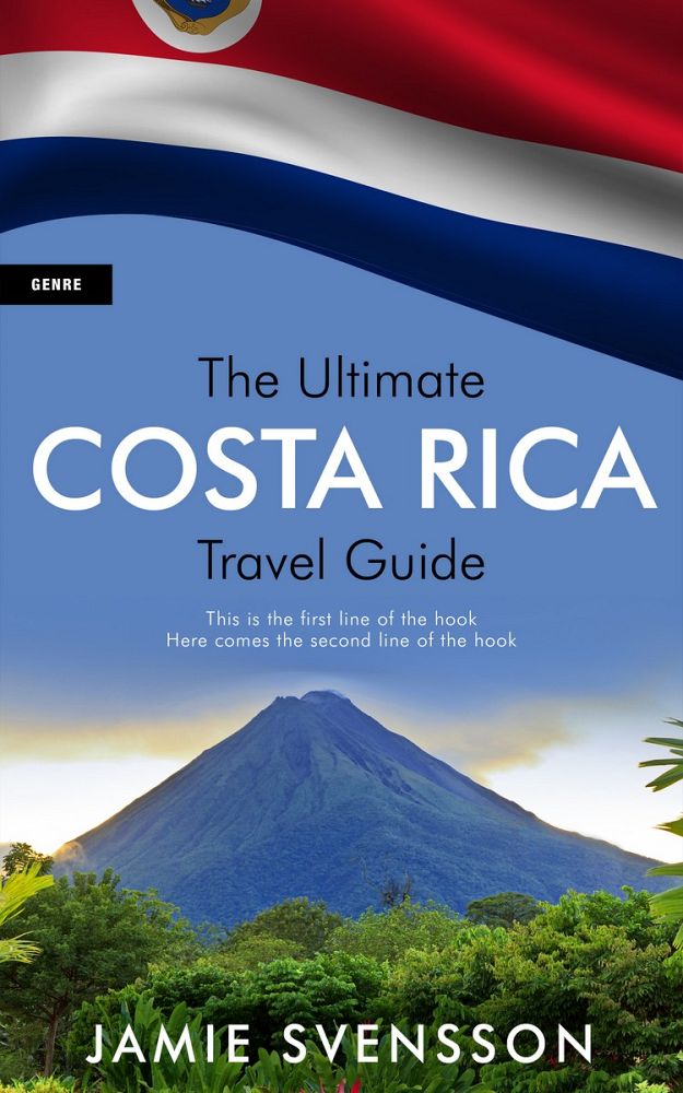 Front view of Horizon #5412 - Premade Travel Book Cover | BookCoverZone