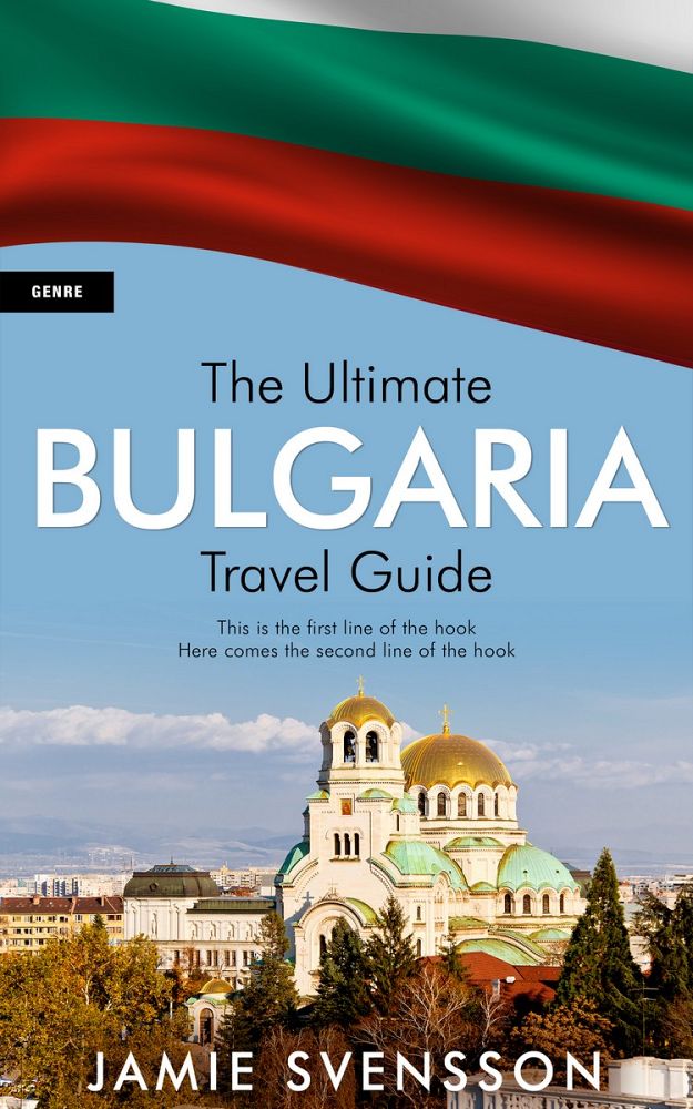 Front view of Polo Blue #5437 - Premade Travel Book Cover | BookCoverZone