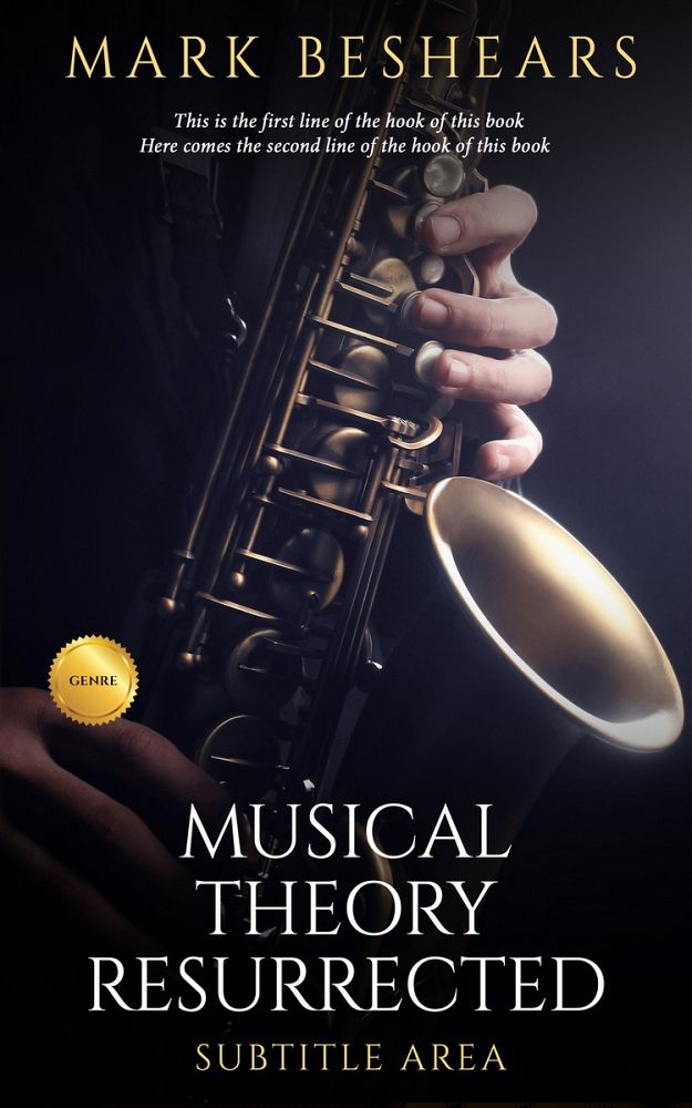 Front view of Cinder #5517 - Premade Music Book Cover | BookCoverZone