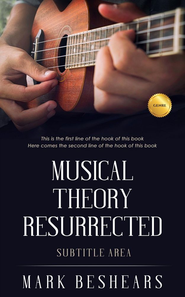 Front view of Brandy Rose #5520 - Premade Music Book Cover | BookCoverZone