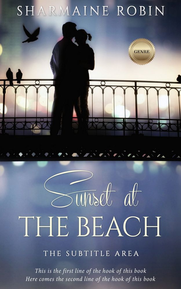 Front view of Comet #5691 - Premade Romance Book Cover | BookCoverZone