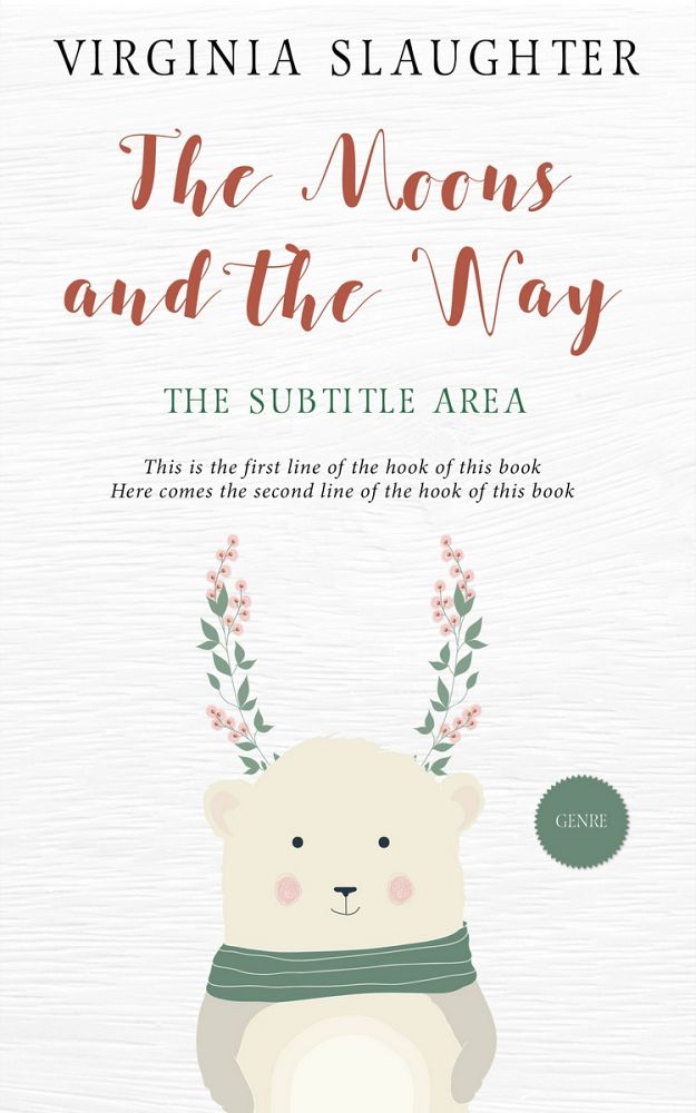 Front view of Pampas #5719 - Premade Children's Book Cover | BookCoverZone