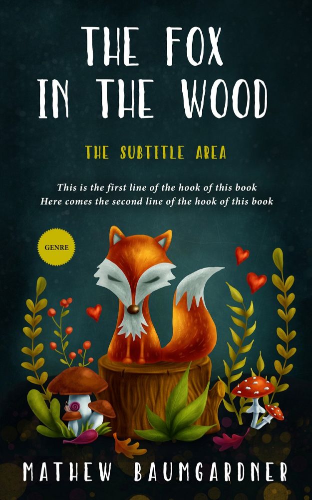 Front view of Aztec #5755 - Premade Children's Book Cover | BookCoverZone