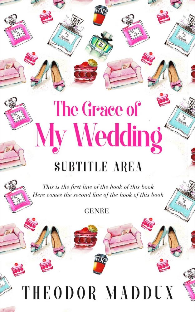 Front view of Swiss Coffee #5792 - Premade Chick Lit Book Cover | BookCoverZone