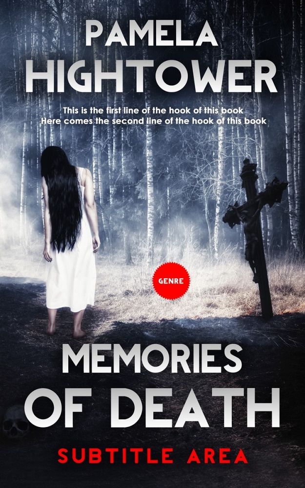 Front view of Cold Turkey #5840 - Premade Horror Book Cover | BookCoverZone