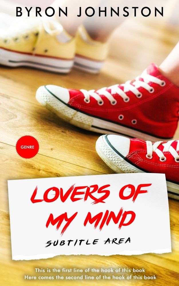 Front view of Bizarre #5874 - Premade Teen & Young Adult Book Cover | BookCoverZone