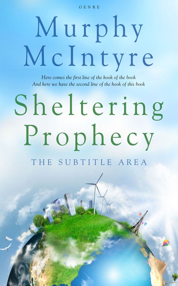 Front view of Spindle #6118 - Premade Environment & Ecology Book Cover | BookCoverZone