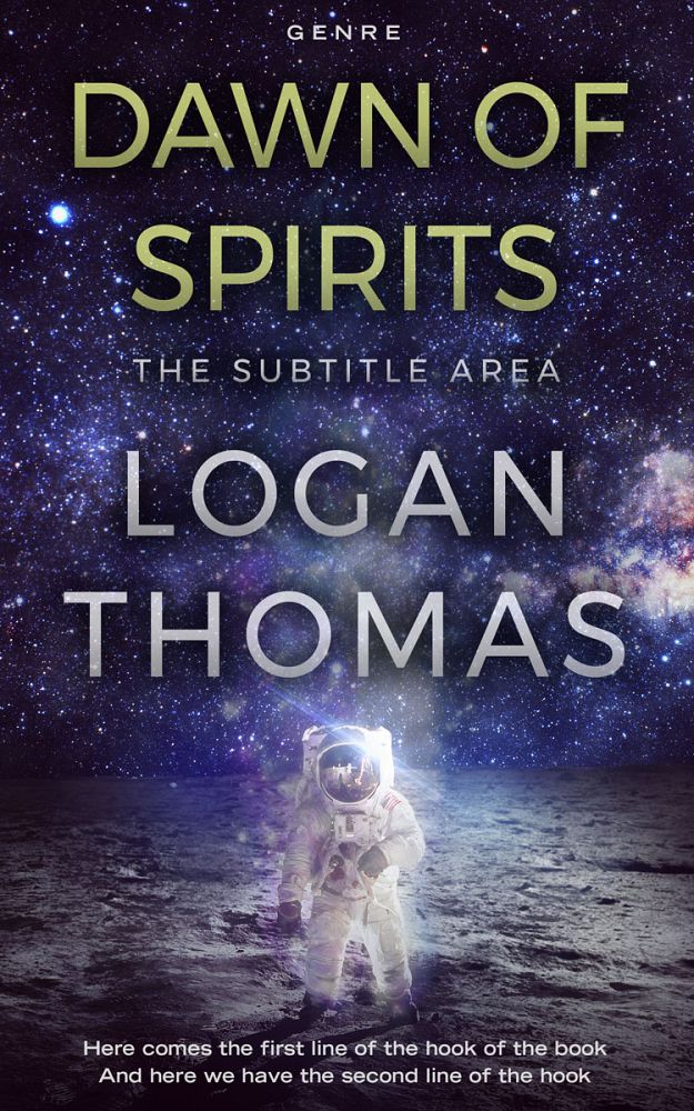 Front view of Steel Gray #6212 - Premade Science Fiction Book Cover | BookCoverZone