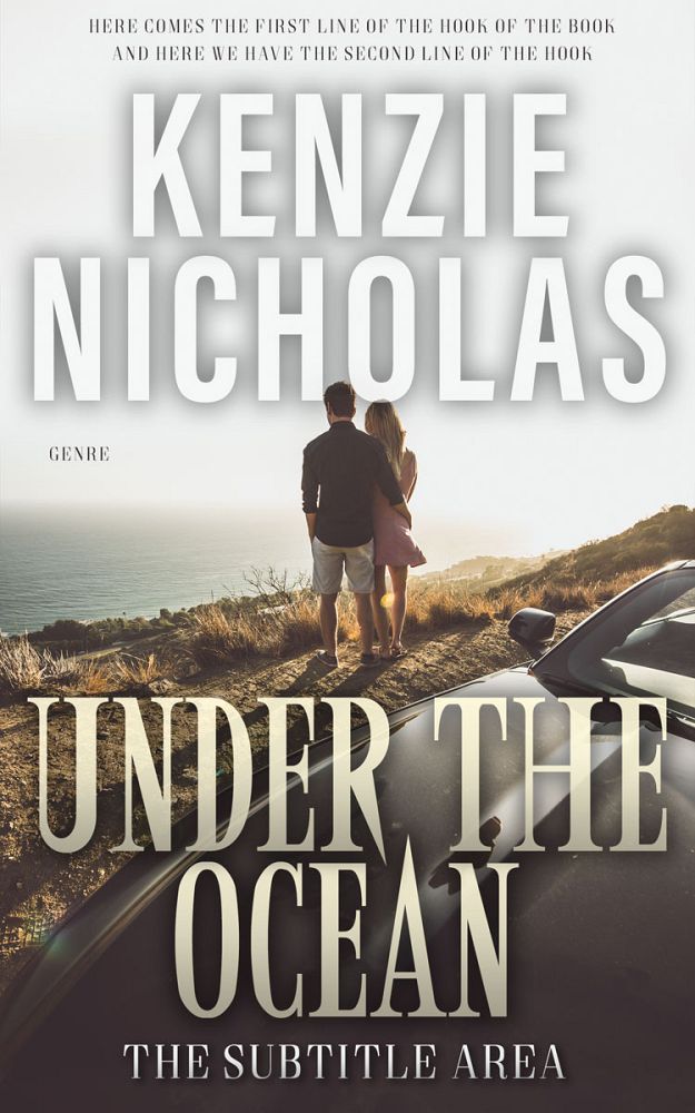 Front view of Taupe #6284 - Premade Romance Book Cover | BookCoverZone