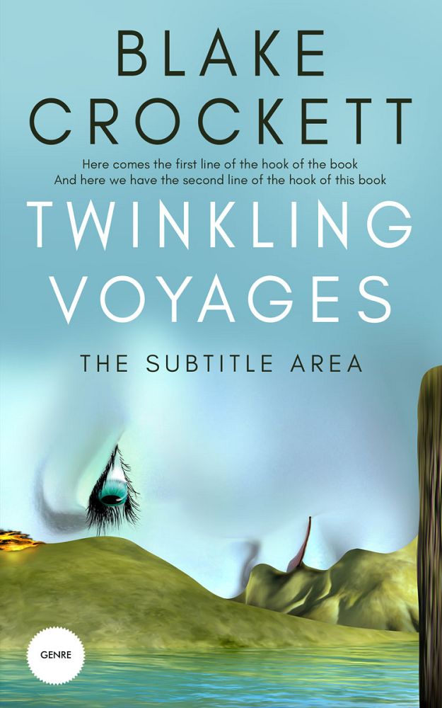 Front view of Half Baked #6303 - Premade Fantasy Book Cover | BookCoverZone