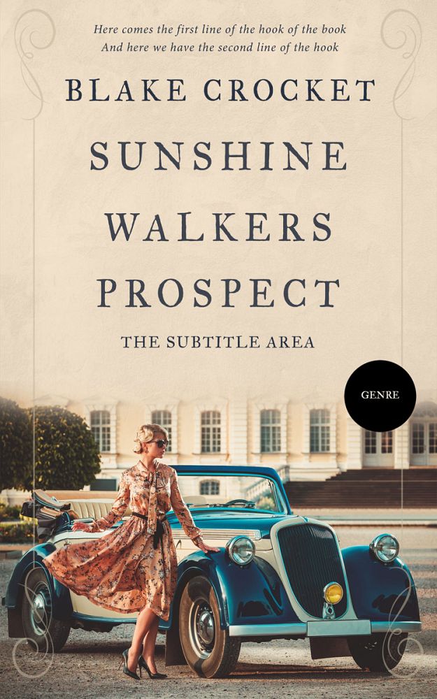 Front view of Cape Cod #6404 - Premade Historical Book Cover | BookCoverZone