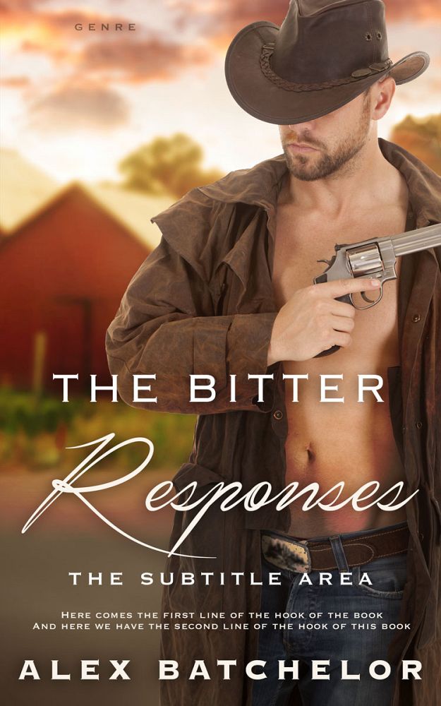 Front view of Saddle #6520 - Premade Western Book Cover | BookCoverZone