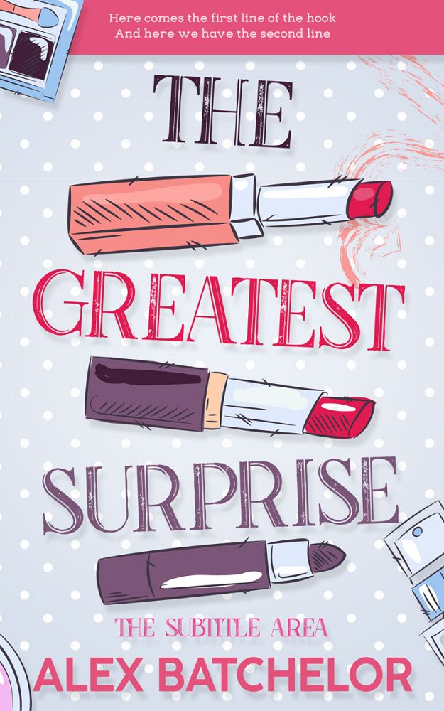 Front view of Cadillac #6608 - Premade Chick Lit Book Cover | BookCoverZone