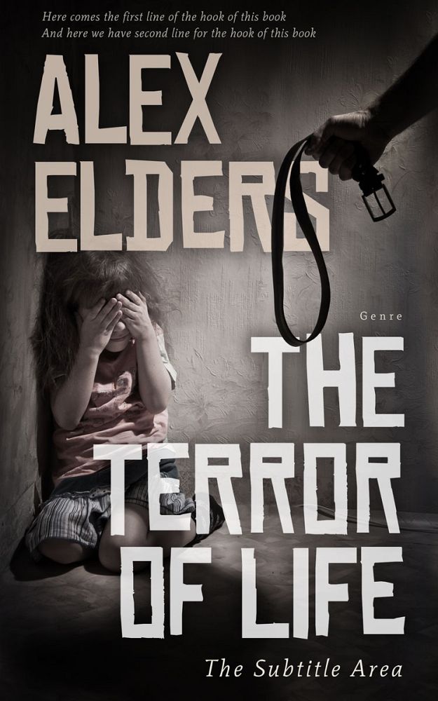 Front view of Silver Rust #6660 - Premade Horror Book Cover | BookCoverZone