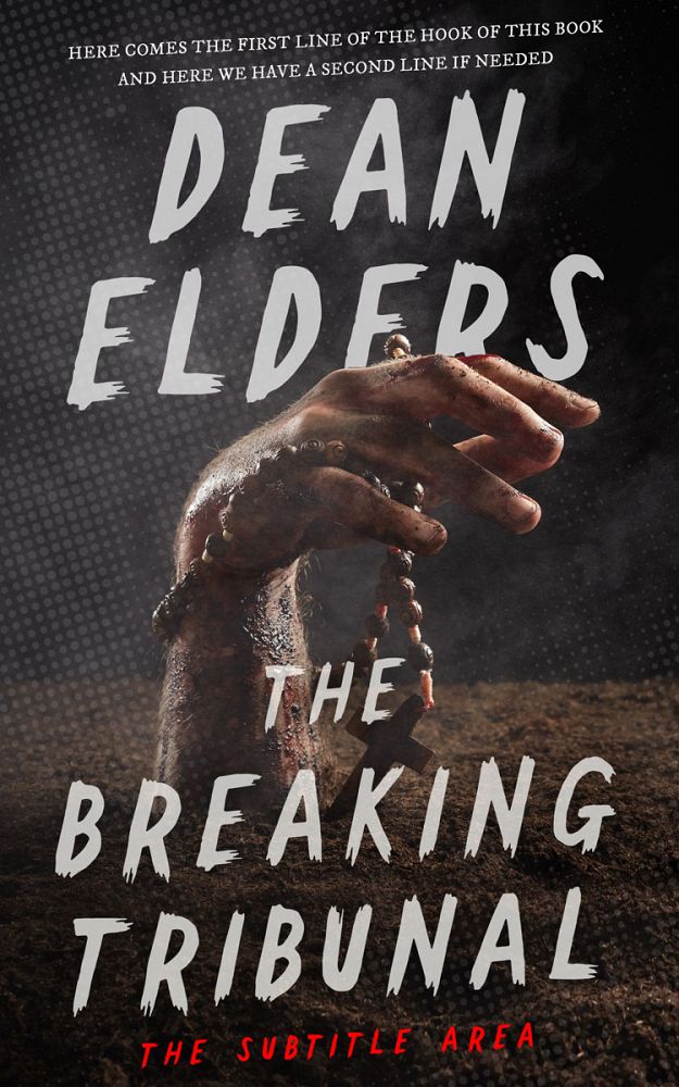 Front view of Dune #6670 - Premade Horror Book Cover | BookCoverZone