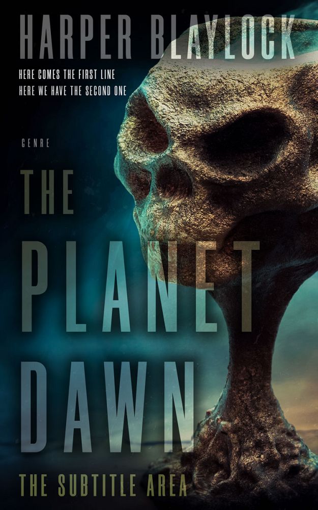 Front view of Bunker #6868 - Premade Horror Book Cover | BookCoverZone