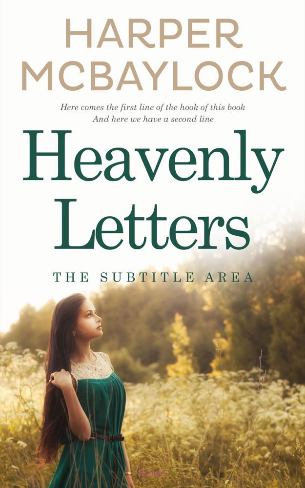 Front view of Barley Corn #6947 - Premade Teen & Young Adult Book Cover | BookCoverZone