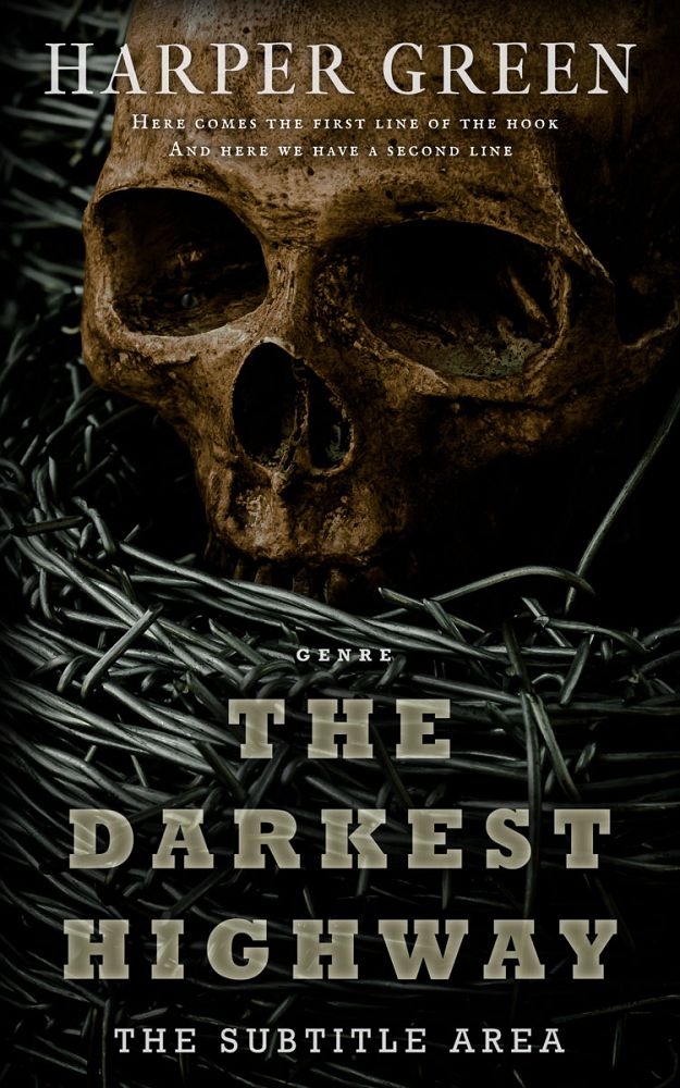 Front view of Oil #7021 - Premade Horror Book Cover | BookCoverZone