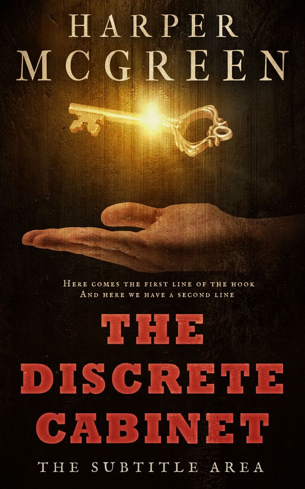 Front view of Brown Rust #7035 - Premade Mystery & Thriller & Suspense Book Cover | BookCoverZone