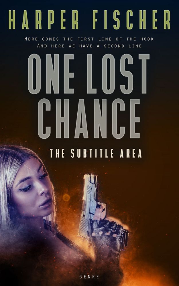 Front view of Cocoa Brown #7069 - Premade Action & Adventure Book Cover | BookCoverZone