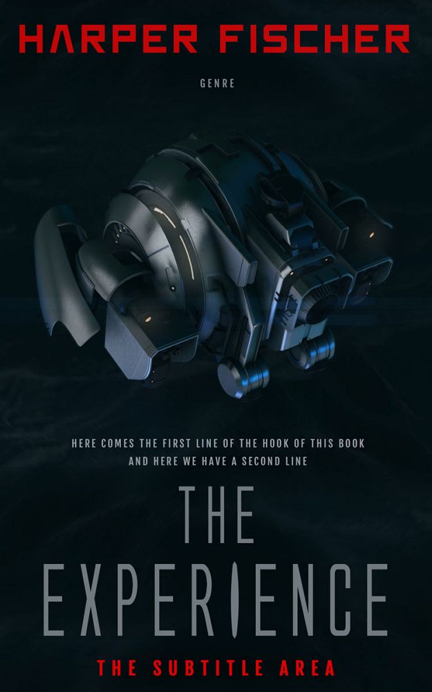 Front view of Firefly #7081 - Premade Science Fiction Book Cover | BookCoverZone