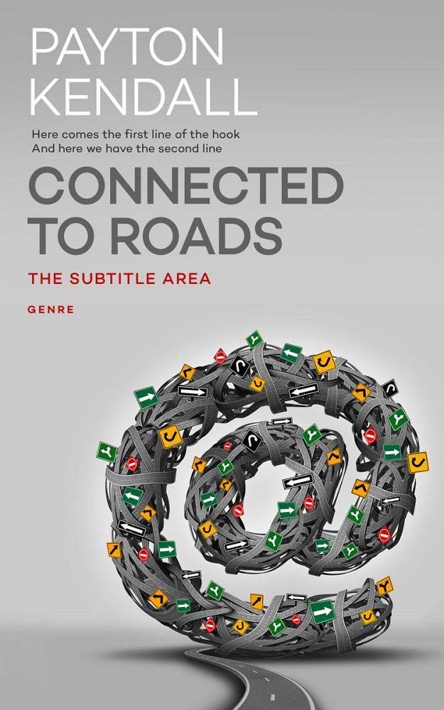 Front view of Gray Nickel #7180 - Premade Business Book Cover | BookCoverZone