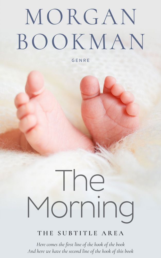 Front view of Ebb #7337 - Premade Health & Mind & Body Book Cover | BookCoverZone