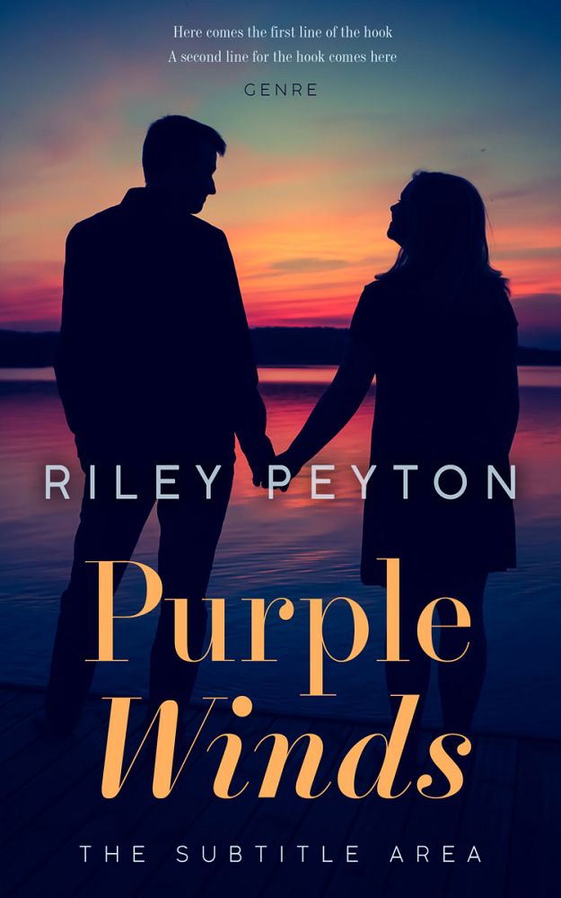 Front view of Antique Brass #7459 - Premade Romance Book Cover | BookCoverZone