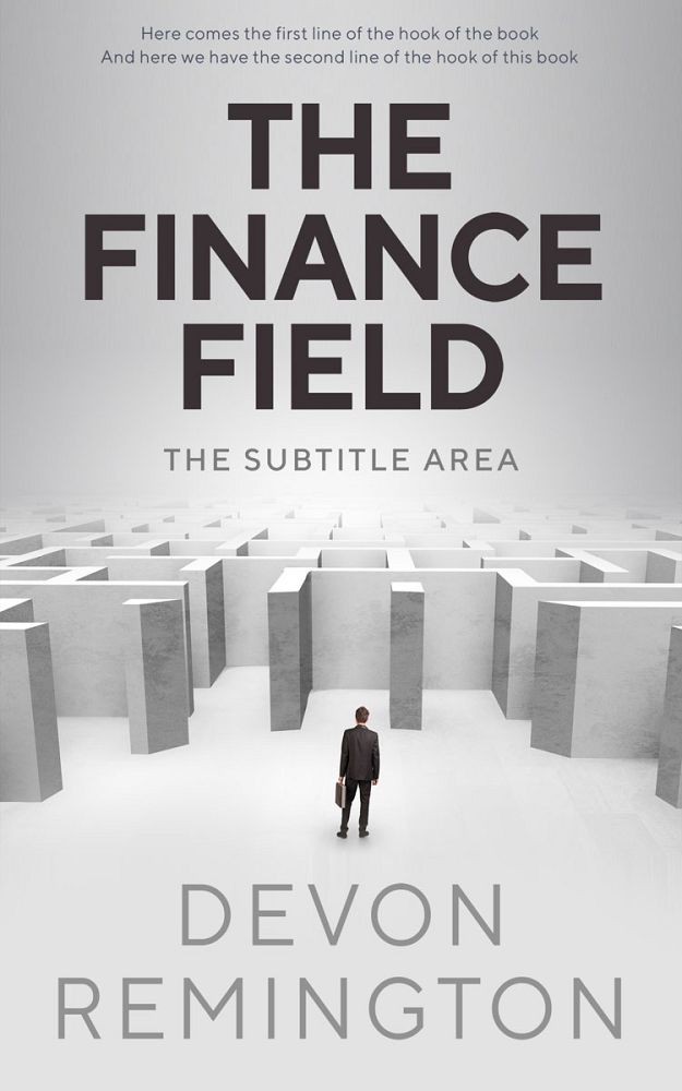 Front view of Iron #7528 - Premade Business Book Cover | BookCoverZone