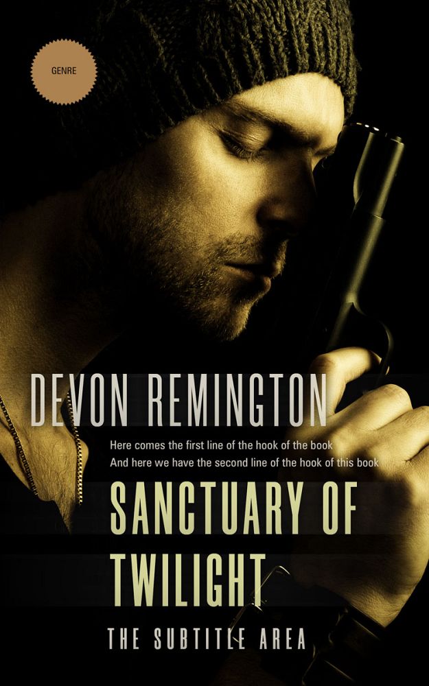 Front view of Laser #7607 - Premade Action & Adventure Book Cover | BookCoverZone