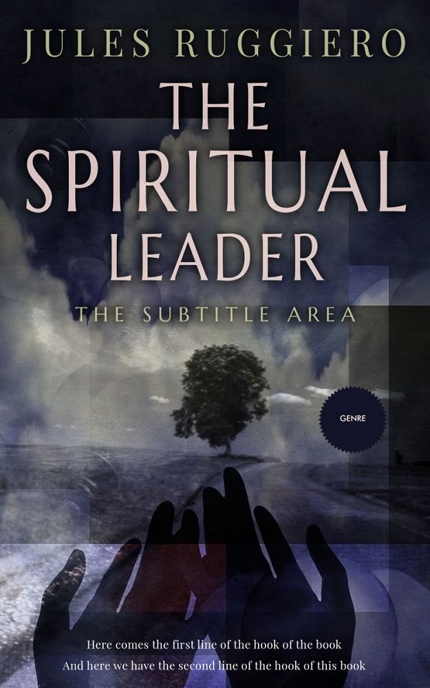 Front view of Charade #7807 - Premade Religion & Spirituality Book Cover | BookCoverZone