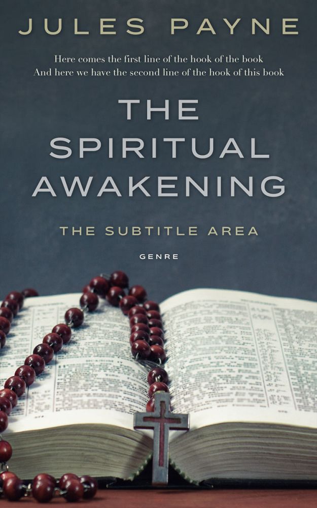 Front view of Mako #7823 - Premade Health & Mind & Body Book Cover | BookCoverZone