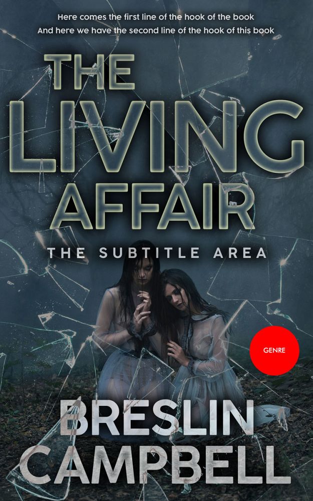 Front view of Outer Space #7888 - Premade Horror Book Cover | BookCoverZone