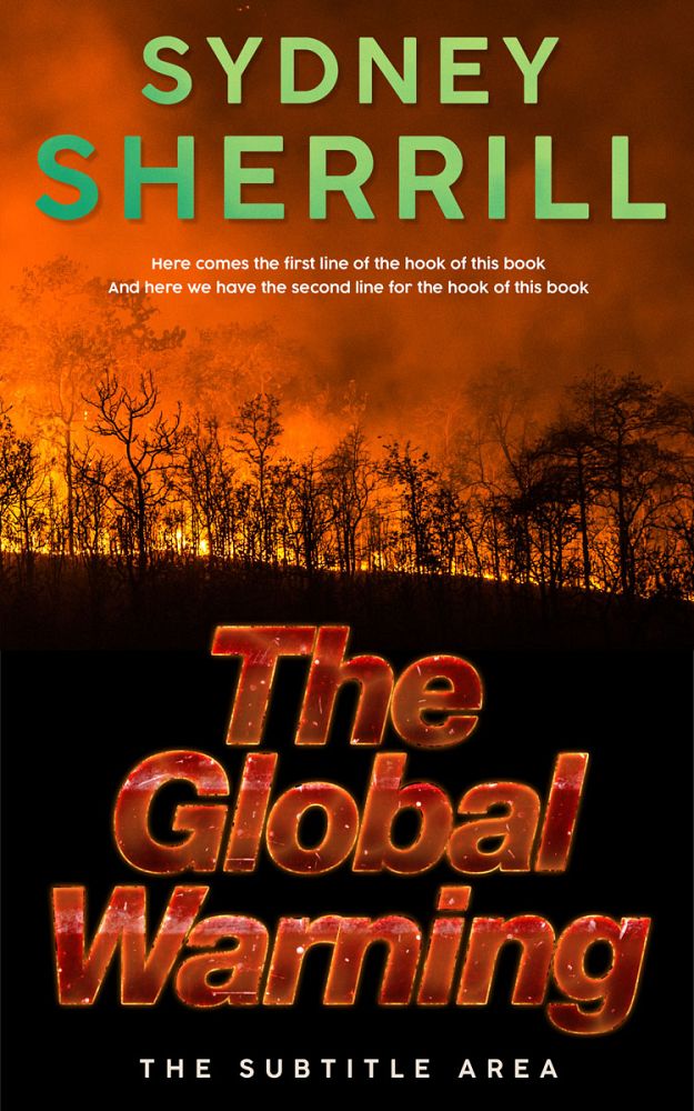 Front view of Wood Bark #8012 - Premade Environment & Ecology Book Cover | BookCoverZone