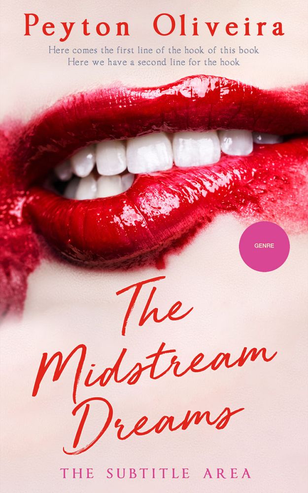 Front view of Pot Pourri #8061 - Premade Chick Lit Book Cover | BookCoverZone