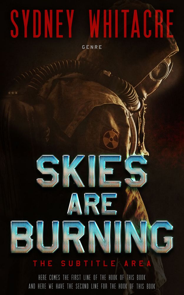 Front view of Eternity #8097 - Premade Apocalyptica Book Cover | BookCoverZone