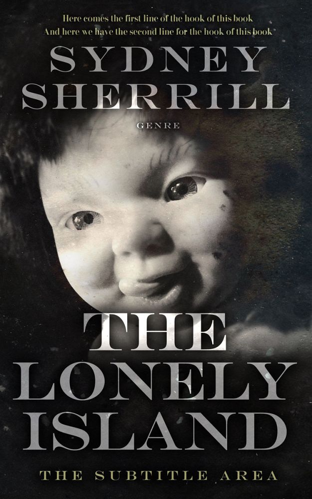 Front view of Tide #8143 - Premade Horror Book Cover | BookCoverZone