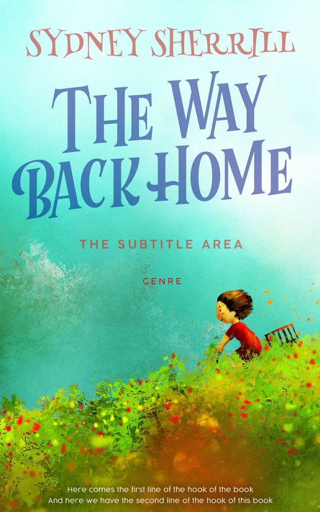 Front view of Cruise #8165 - Premade Children's Book Cover | BookCoverZone