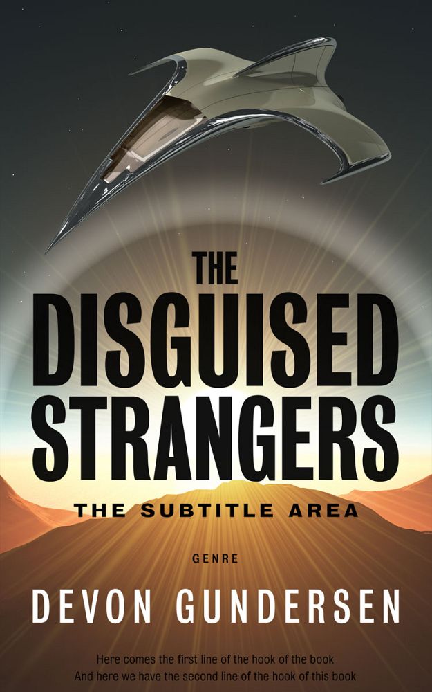 Front view of Armadillo #8387 - Premade Science Fiction Book Cover | BookCoverZone