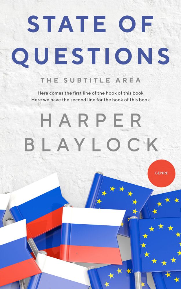 Front view of Bon Jour #8456 - Premade Politics & Law & Society Book Cover | BookCoverZone