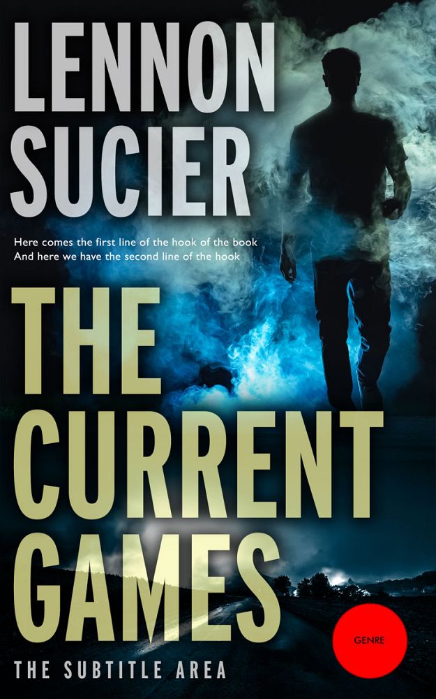 Front view of Gable Green #8500 - Premade Mystery & Thriller & Suspense Book Cover | BookCoverZone