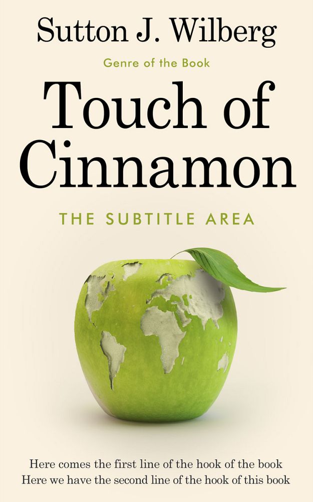 Front view of Quarter Spanish White #8567 - Premade Environment & Ecology Book Cover | BookCoverZone