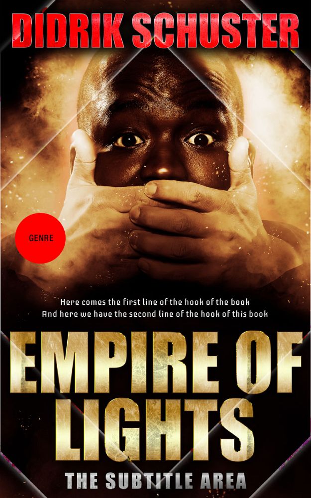 Front view of Coffee Bean #8644 - Premade Action & Adventure Book Cover | BookCoverZone