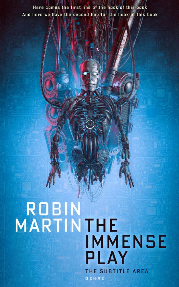 Front view of Astral #8800 - Premade Science Fiction Book Cover | BookCoverZone