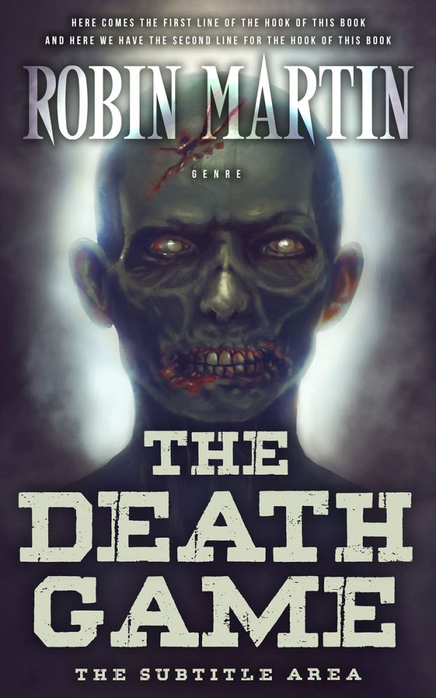 Front view of Ship Gray #8847 - Premade Horror Book Cover | BookCoverZone