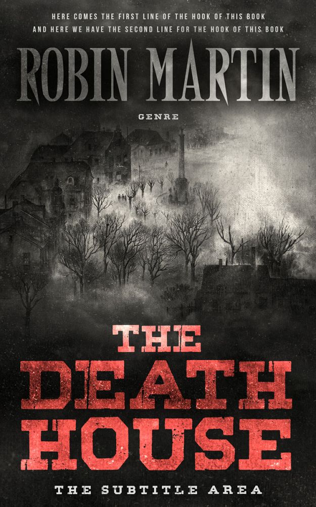 Front view of Tuatara #8853 - Premade Horror Book Cover | BookCoverZone